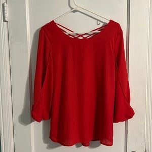 Red Blouse
